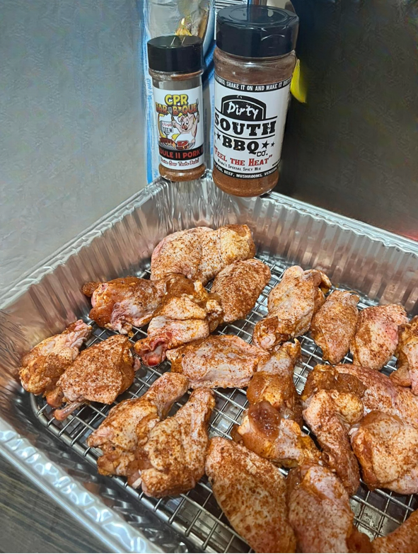 CPR BAR B-QUE SCHEDULE ll PORK RUB - 2- 10oz Shakers