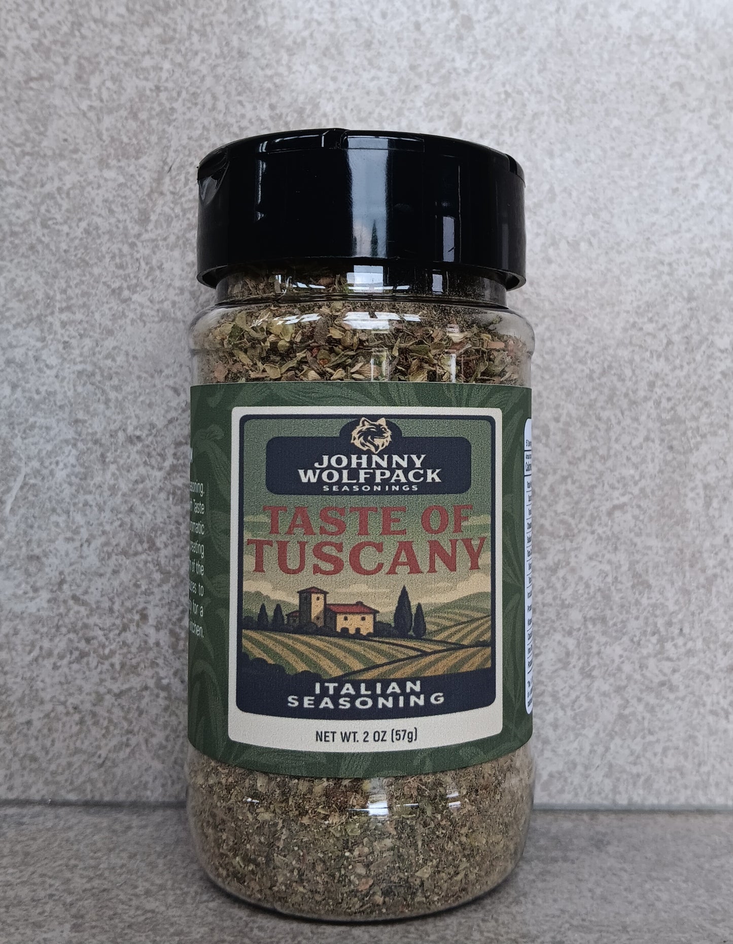 Johnny Wolfpack "Mini" Taste of Tuscany Seasoning - 2oz.