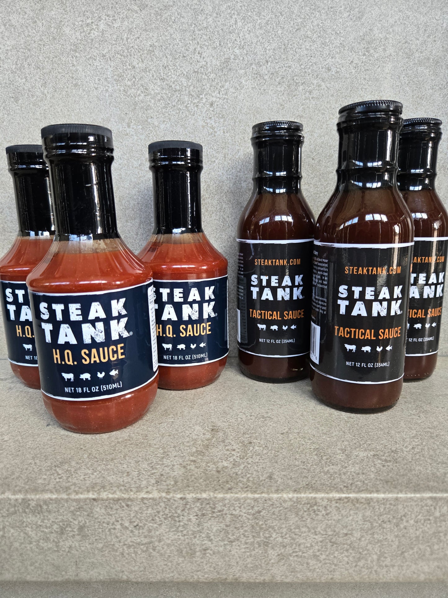 LARGE SAUCE SAMPLER- 6 Bottle pack.