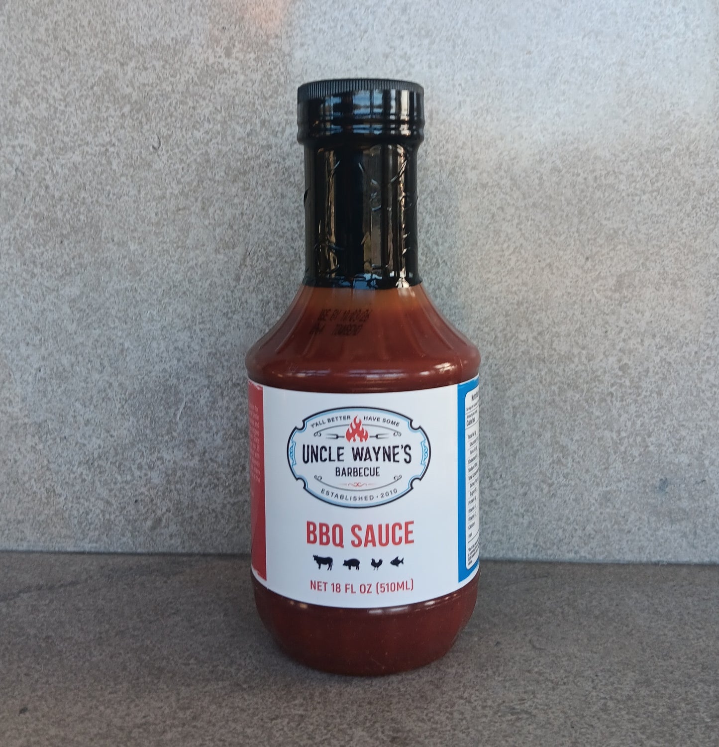 UNCLE WAYNE'S BBQ SAUCE (18oz Bottle)