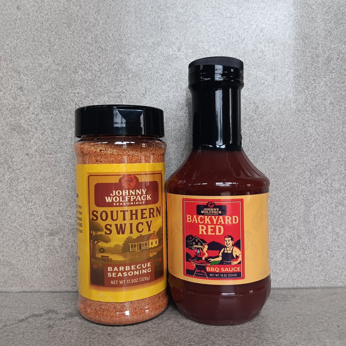 Johnny Wolfpack - Backyard Bundle - Southern Swicy & Backyard Red Sauce