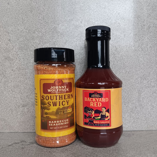 Johnny Wolfpack - Backyard Bundle - Southern Swicy & Backyard Red Sauce