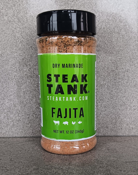 STEAK TANK FAJITA SEASONING 12 OZ.