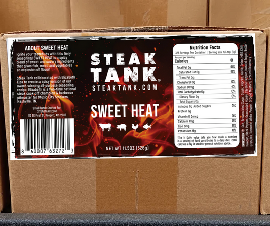 STEAK TANK SWEET HEAT SEASONING 11.5 oz -Case of 12