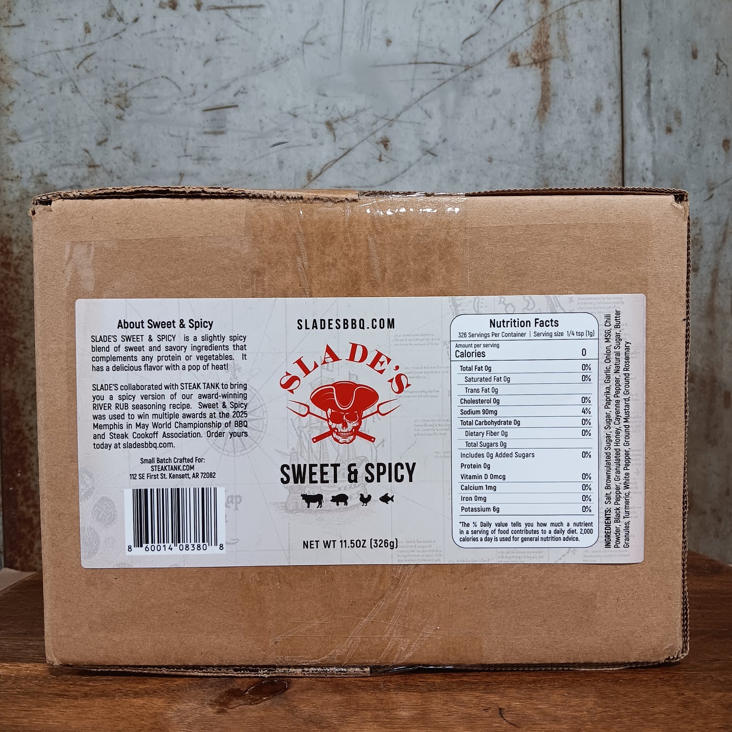 Slade's Sweet & Spicy 12 Bottle Case
