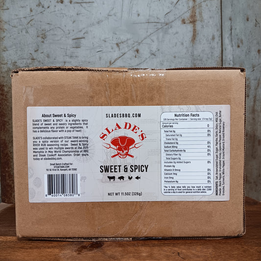 Slade's Sweet & Spicy 12 Bottle Case