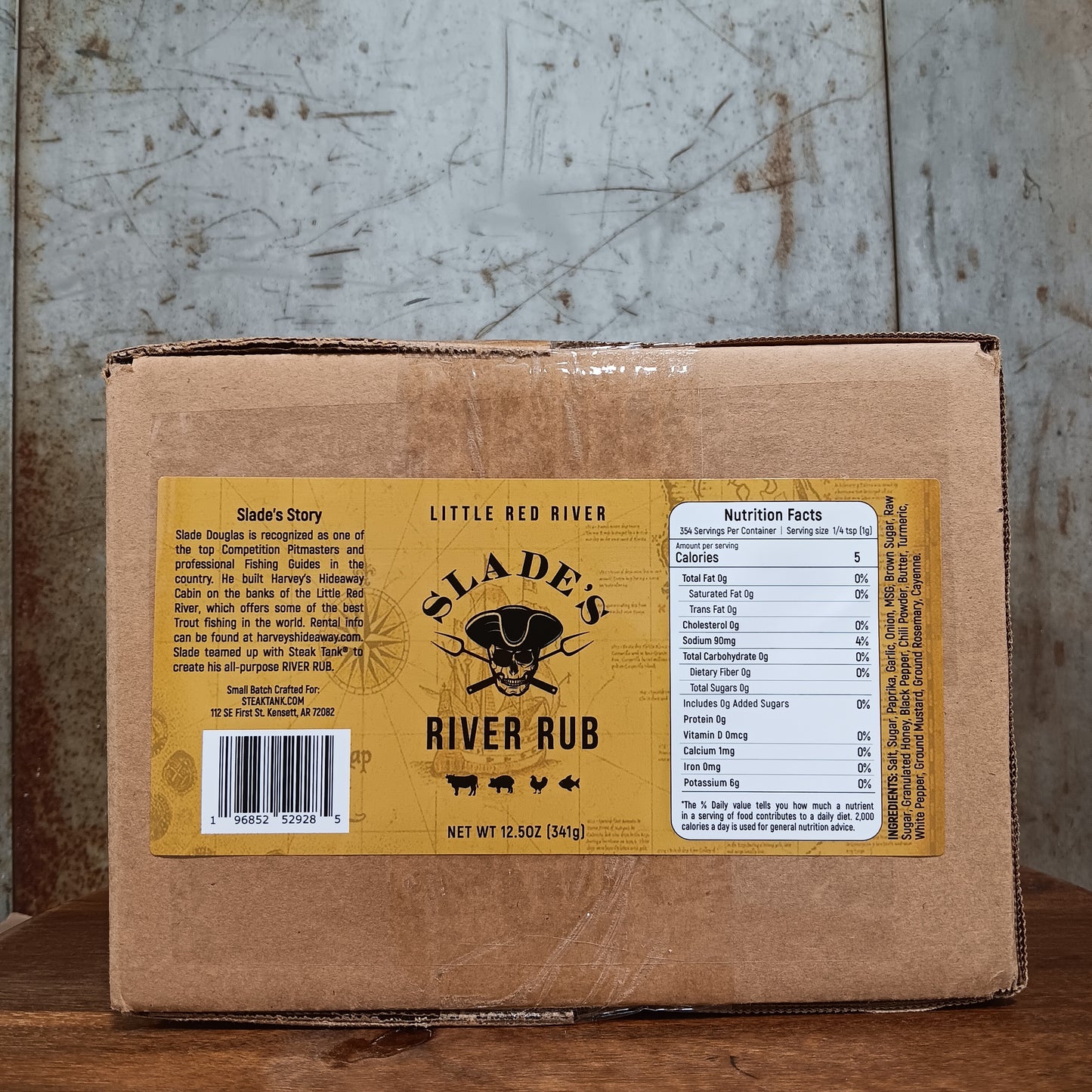 Slade's River Rub 12 Bottle Case